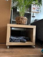 Bijzettafel / salontafel GRATIS, Ophalen, Zo goed als nieuw, Vrijstaande haard, Elektrische haard