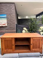Tv audio kast hout 136x52x60 cm, Huis en Inrichting, Kasten | Televisiemeubels, Ophalen, Zo goed als nieuw, 25 tot 50 cm, Minder dan 100 cm