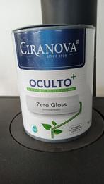 te koop nieuw blik OCULTO blanke fenish voor voor hout 25,00, Wit, Nieuw, Beits, Ophalen of Verzenden