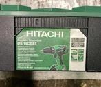 Hikoki Hitachi DS 18DBEL 18v schroefboormachine, Gebruikt, Variabele snelheid, Ophalen of Verzenden, Boor- en Schroefmachine