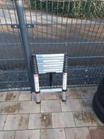 270 hoog  Inschuifbare ladder - Zo goed als nieuw, Doe-het-zelf en Verbouw, Ophalen of Verzenden