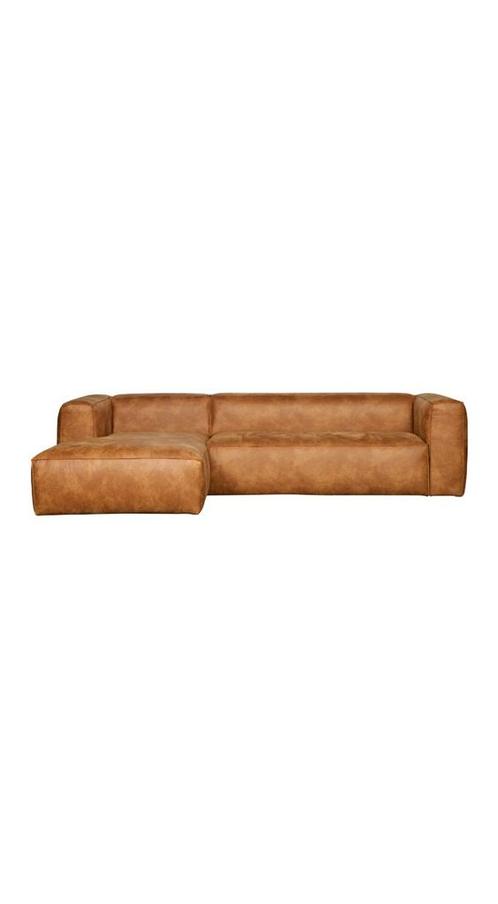 WOOOD Bean Hoekbank met Chaise Longue links - Couch, Huis en Inrichting, Banken | Sofa's en Chaises Longues, Gebruikt, Vierpersoons of meer