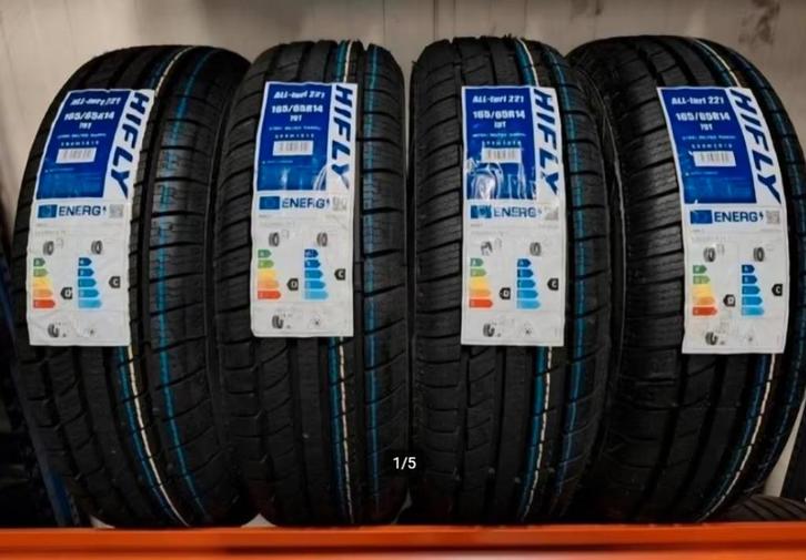 nieuwe all season banden 165/65R14 1656514 incl montage, Auto-onderdelen, Banden en Velgen, Band(en), All Season, 14 inch, 165 mm