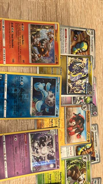 Holo / Reverse Holo Pokemon Kaarten! beschikbaar voor biedingen