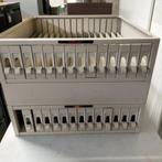 Vintage ladekast met 27 klein laadjes voor opslag dia`s of l, Huis en Inrichting, Kasten | Ladekasten, Minder dan 50 cm, Gebruikt