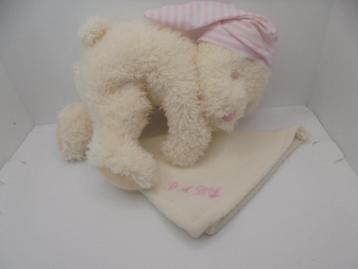 PLUCHE KNUFFEL BEER BABY ROZE Appletree NIEUW beschikbaar voor biedingen