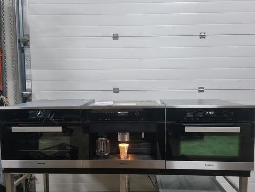 Miele  combimagnetron , koffiemachine & hetelucht stoomoven, Witgoed en Apparatuur, Ovens, Zo goed als nieuw, Inbouw, Oven met grill