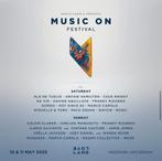Music On Amsterdam zaterdag 2x, Tickets en Kaartjes, Twee personen