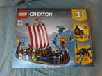 Lego Vikingschip en de Midgaardslang (31132), Ophalen of Verzenden, Nieuw, Complete set, Lego
