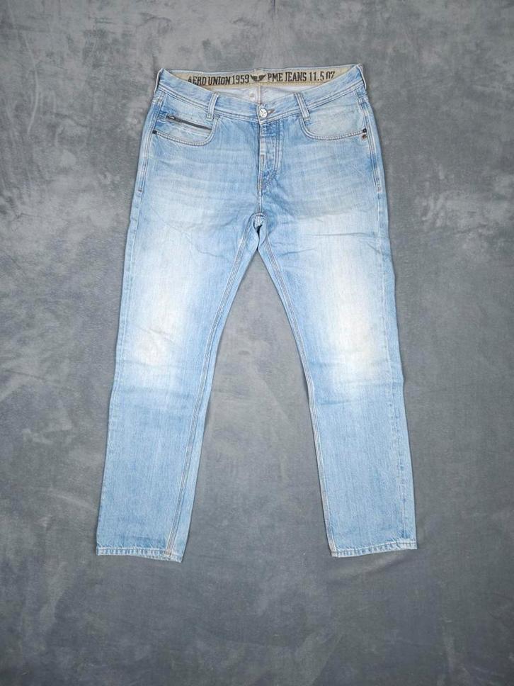 PME Legend Broek Jeans W36 L32 Lichtblauw Pall Mall, Kleding | Heren, Spijkerbroeken en Jeans, Zo goed als nieuw, W36 - W38 (confectie 52/54)