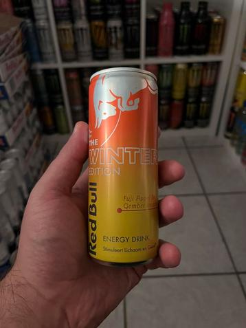 Red bull Winter edtition 2025 Fuji appel Gember beschikbaar voor biedingen