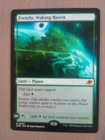 MTG Evendo, Waking Haven(Edge of Eternities) beschikbaar voor biedingen