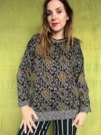 Vintage 90's / Jaren 90 trui / sweater / unisex - print, Maat 38/40 (M), Hgvv, Ophalen of Verzenden, Vintage