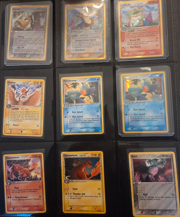 Pokémon Kaarten (Pokemon Crystal Guardians ), Hobby en Vrije tijd, Verzamelkaartspellen | Pokémon, Gebruikt, Meerdere kaarten