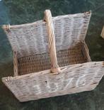 Rieten Krantenbak / Rotan Mand - VIntage!!, Antiek en Kunst, Curiosa en Brocante, Ophalen of Verzenden