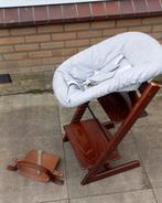 Stokke Tripp Trapp stoel, met newbornset en babyset, Kinderen en Baby's, Kinderstoelen, Ophalen, Gebruikt, Meegroeistoel, Stoelverkleiner