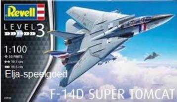 F-14D Super Tomcat Revell | Nr. 3950 | 1:100 modelbouw beschikbaar voor biedingen