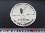 sticker Prinsenbeek Zonnestudio MELANIE Mr. Bierensweg 25a, Ophalen, Zo goed als nieuw, Bedrijf of Vereniging