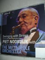Piet Noordijk- Swinging with Strings- CD + DVD- (NIEUW), Verzenden, 1980 tot heden, Jazz