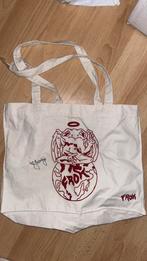 Gesigneerde tas van Froukje, Sieraden, Tassen en Uiterlijk, Tassen | Schoudertassen, Ophalen, Zo goed als nieuw, Beige