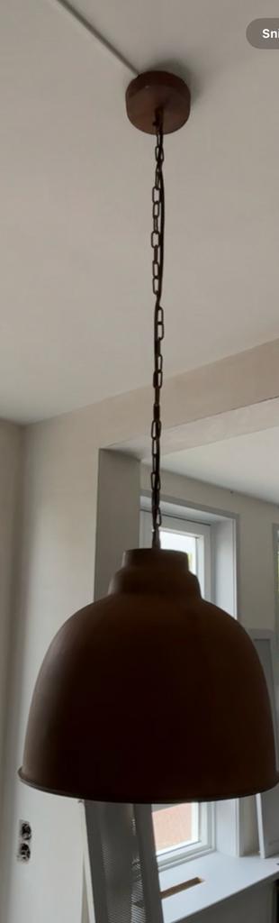 Terracotta hanglamp te koop beschikbaar voor biedingen