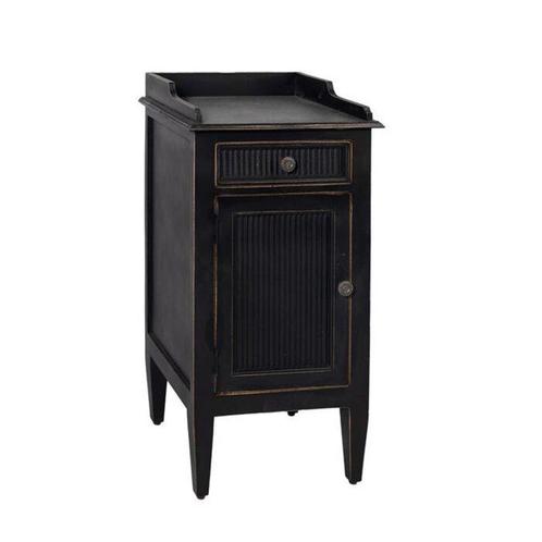 Rootsmann Dressoir kleintje - Zwart, Huis en Inrichting, Kasten | Dressoirs, Gebruikt, Minder dan 50 cm, 25 tot 50 cm, Met lade(s)