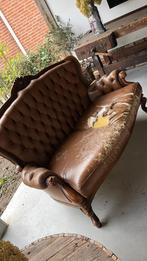 Antiek bankje GRATIS., Antiek en Kunst, Antiek | Meubels | Stoelen en Banken, Ophalen