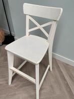 Ingolf kinderstoel wit, Ophalen, Gebruikt, Met voetsteun, 60 tot 90 cm