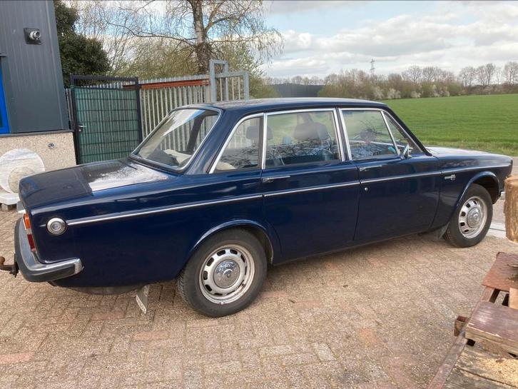 Volvo 144 met gereviseerde motor, Auto's, Oldtimers, Particulier, Radio, Volvo, LPG, Sedan, Handgeschakeld, Blauw, Blauw, Stof