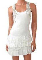 Nieuw: Jane Norman wit zomer-jurkje Mt: 38, Kleding | Dames, Maat 38/40 (M), Wit, Ophalen of Verzenden, Knielengte