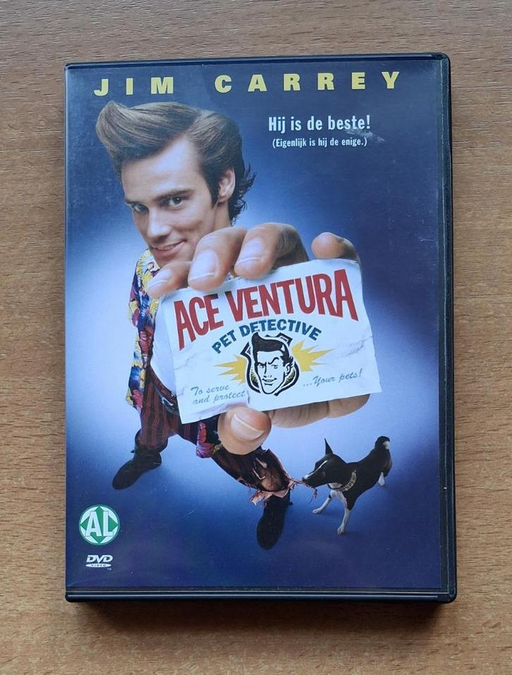 Ace Ventura Pet Detective, Cd's en Dvd's, Dvd's | Komedie, Zo goed als nieuw, Actiekomedie, Alle leeftijden, Verzenden