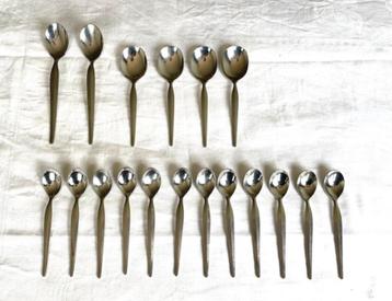 Van Nelle vintage lepeltjes - diverse maten beschikbaar voor biedingen