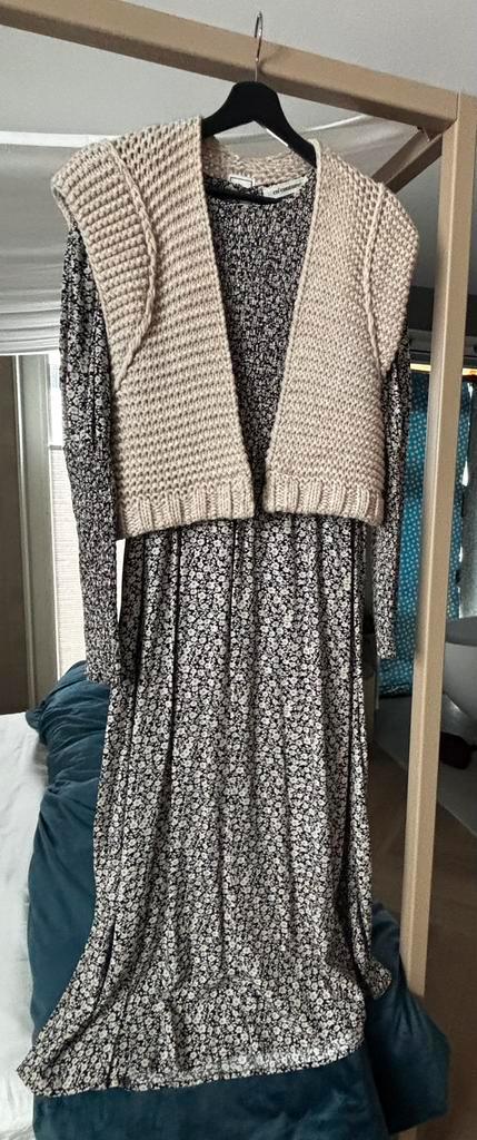 Prachtige set! Co’couture jurk en nukus gebreiden hestje M, Kleding | Dames, Jurken, Zo goed als nieuw, Onder de knie, Ophalen of Verzenden