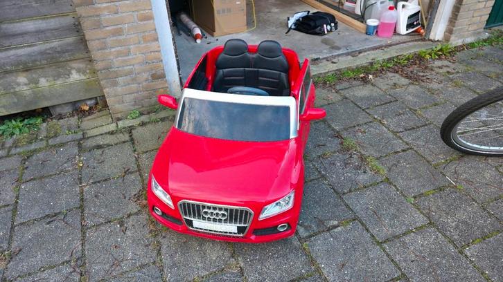 Rode Elektrische Kinderauto - Audi Stijl, Kinderen en Baby's, Speelgoed | Buiten | Accuvoertuigen, Gebruikt, Ophalen