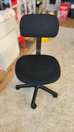 Small Office chair, Ophalen, Gebruikt, Zwart, Bureaustoel