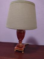 Schemerlampje of tafellampje marmer look, Huis en Inrichting, Lampen | Tafellampen, Ophalen of Verzenden, Zo goed als nieuw, Klassiek