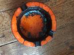 Asbak Keramiek Oranje glazuur 70-er jaren!!, Antiek en Kunst, Antiek | Keramiek en Aardewerk, Ophalen of Verzenden