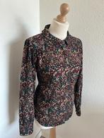 King Louie maat 42 rib fluwelen bloemen blouse, Maat 42/44 (L), Ophalen of Verzenden, Zo goed als nieuw, King Louie