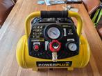 Powerplus Compressor olievrij 10 Bar - Weinig Gebruikt, Minder dan 25 liter, Ophalen, Minder dan 200 liter/min, Olievrij