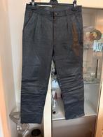 Mark Astor Leren Broek Maat 42 grijs, Maat 42/44 (L), Mark Astor, Ophalen of Verzenden, Zo goed als nieuw