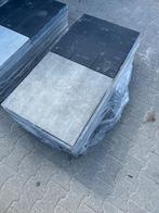 Regenboog showroomtegels terras 60x60 keramiek op beton, Keramiek, NVT, Zo goed als nieuw, 10 m² of meer