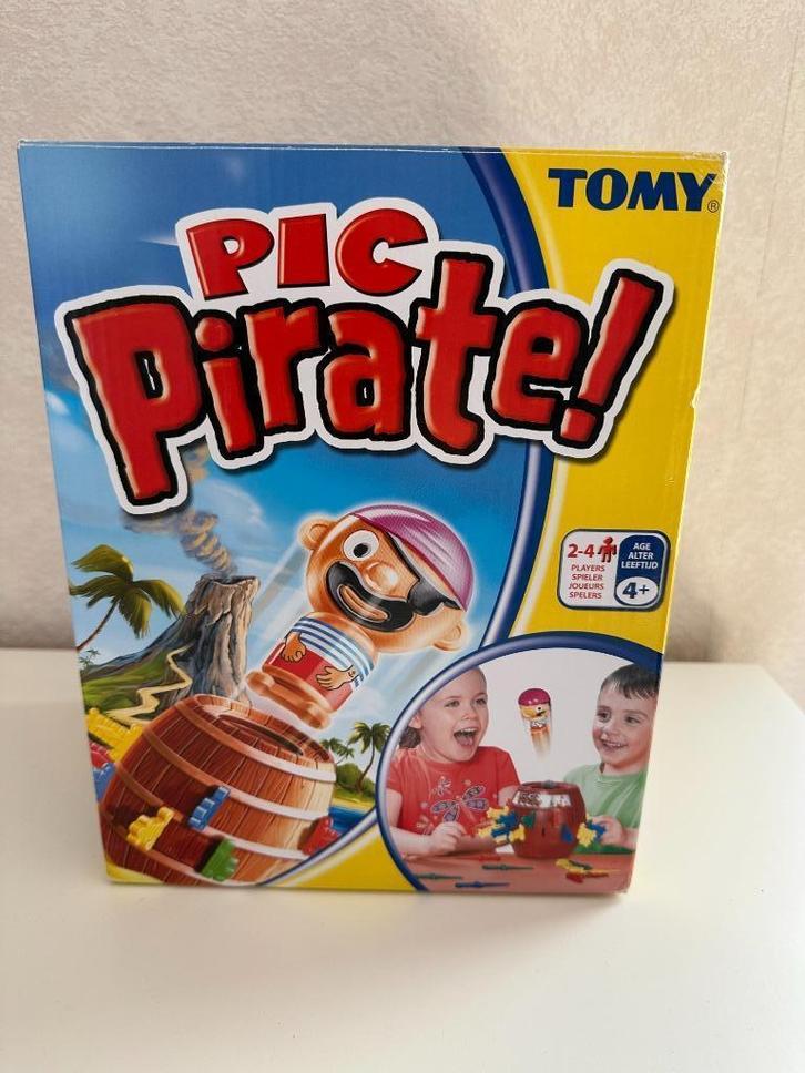 Tomy Pic Pirate - gezelschapsspel - echt als nieuw!, Hobby en Vrije tijd, Gezelschapsspellen | Bordspellen, Zo goed als nieuw