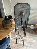 Vloerlamp met bijbehorende plafondlamp, Ophalen, Gebruikt, Metaal, 100 tot 150 cm