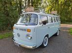 Volkswagen VW T2 (kampeer)busje mintblauw, Auto's, Oldtimers, Beige, Overige carrosserieën, Leder, Dakrails
