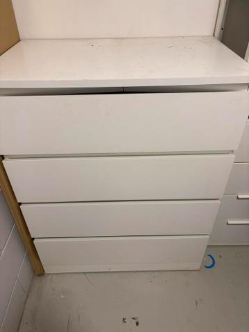 Malm 4 ladekast wit - afbeelding 1