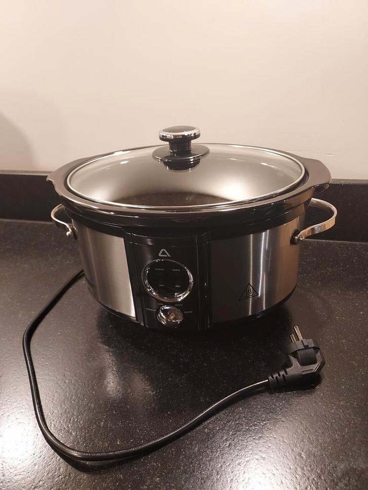 Slowcooker 3,5L - Zo goed als nieuw!, Witgoed en Apparatuur, Slowcookers, Zo goed als nieuw, Ophalen
