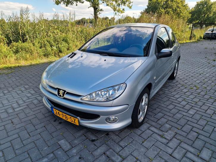 Peugeot 206 1.6 16V Gentry 3D 2004 Grijs, Auto-onderdelen, Carrosserie en Plaatwerk, Ophalen of Verzenden
