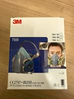 3M 7500-Serie Halfgelaatsmasker 7502 Gas- en dampmasker, Doe-het-zelf en Verbouw, Adembescherming, Nieuw, Ophalen of Verzenden