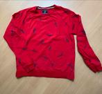 Khujo Sweater Rood met Blauwe Veertjes - Maat M, Maat 38/40 (M), Khujo, Ophalen of Verzenden, Gedragen