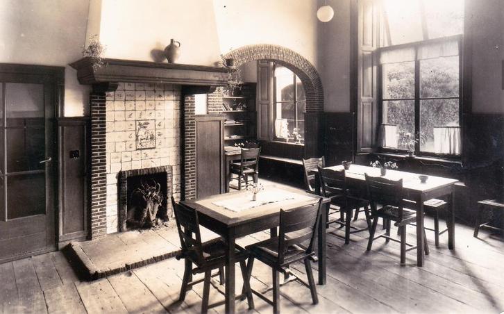 00893 Havelte - Volkshogeschool Overcinge - 1954, Verzamelen, Ansichtkaarten | Nederland, Ongelopen, Drenthe, 1940 tot 1960, Verzenden